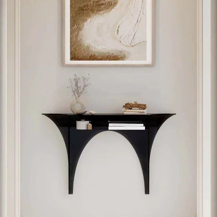 DIGORY Modern Floating Acrylic Console Table