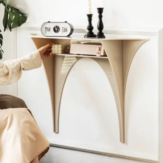 DIGORY Modern Floating Acrylic Console Table