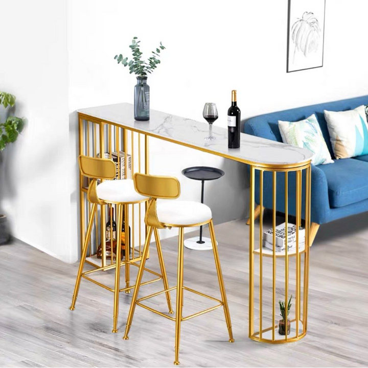 MYSKEL Modern Bar Table & Stools