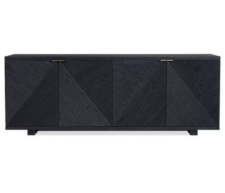 JUSTIN Herringbone Solid Wood Sideboard