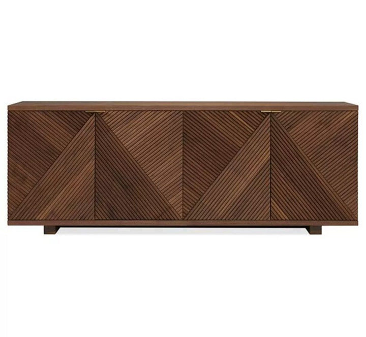 JUSTIN Herringbone Solid Wood Sideboard