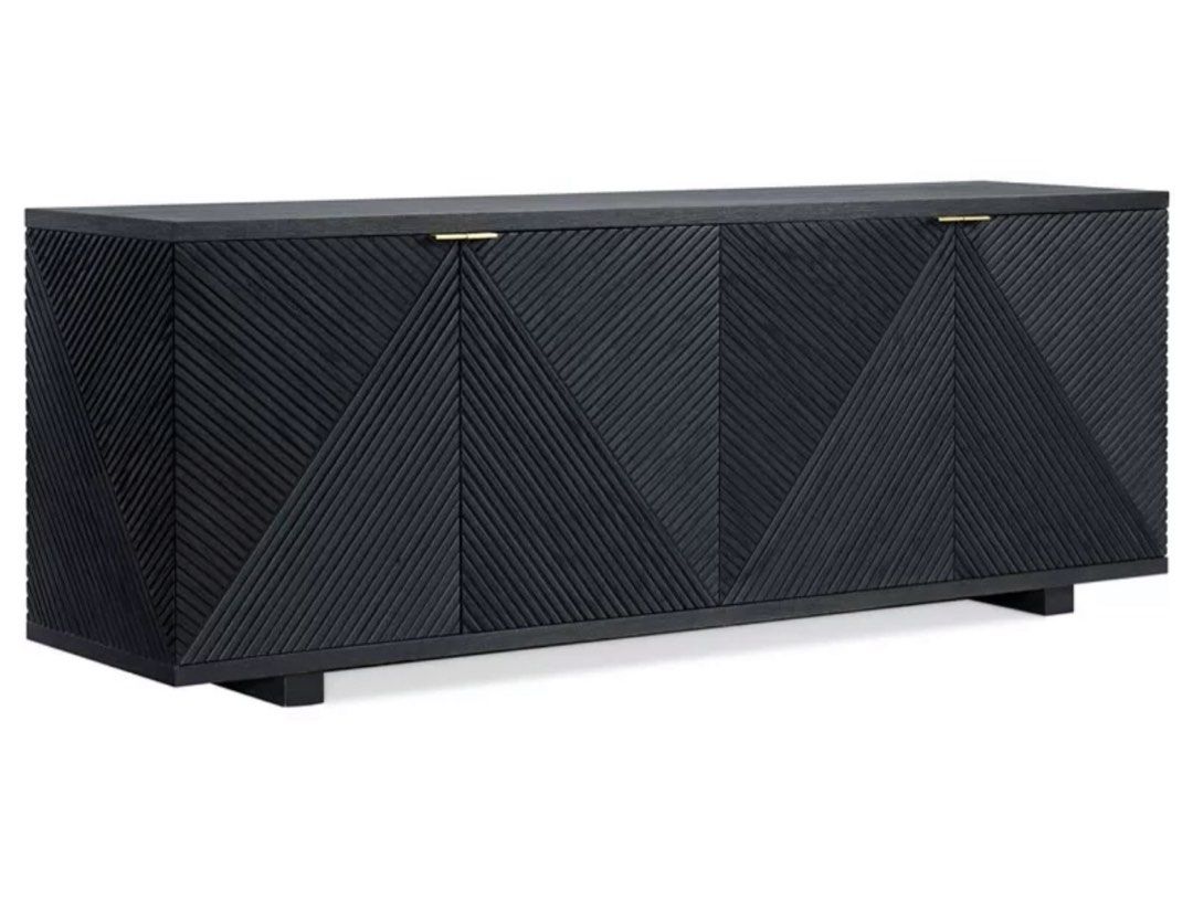 JUSTIN Herringbone Solid Wood Sideboard