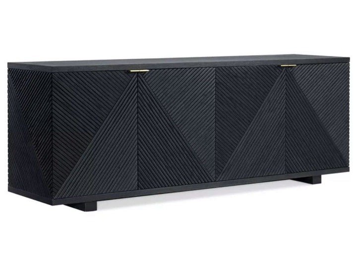 JUSTIN Herringbone Solid Wood Sideboard