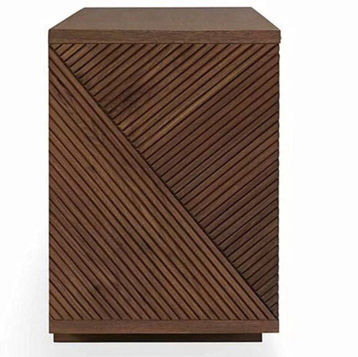 JUSTIN Herringbone Solid Wood Sideboard