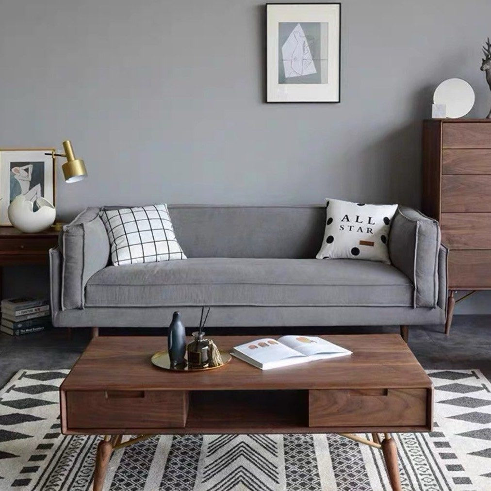 TESSARO Modern Velvet Sofa