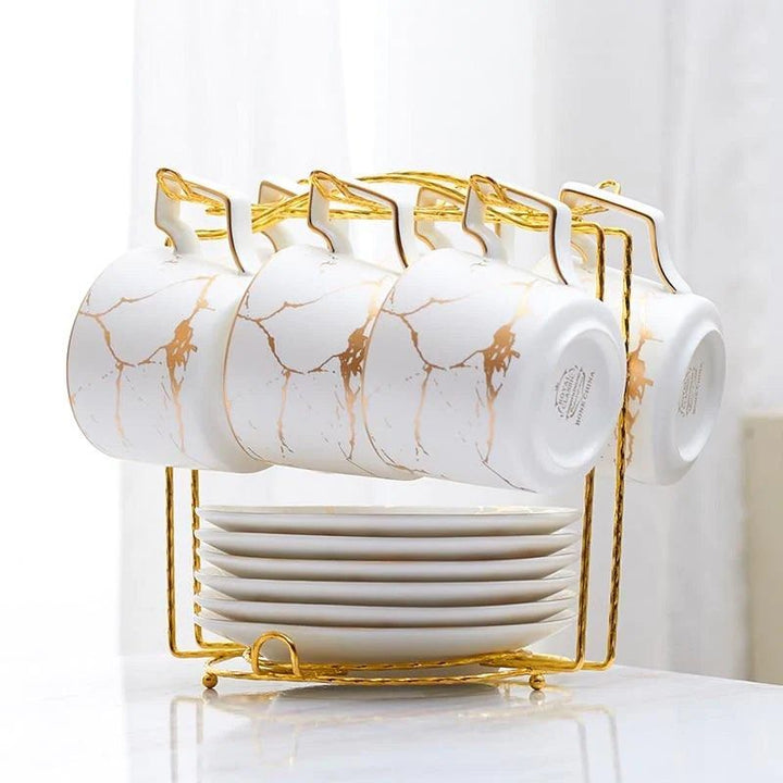 ZECRE Porcelain Tea Set