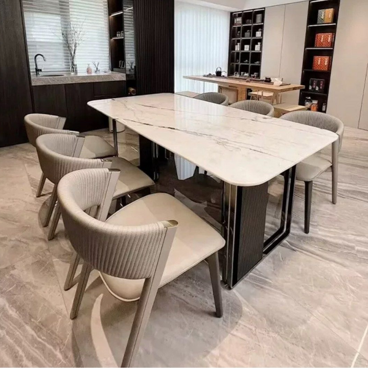 ANGULO Modern Marble Dining Table