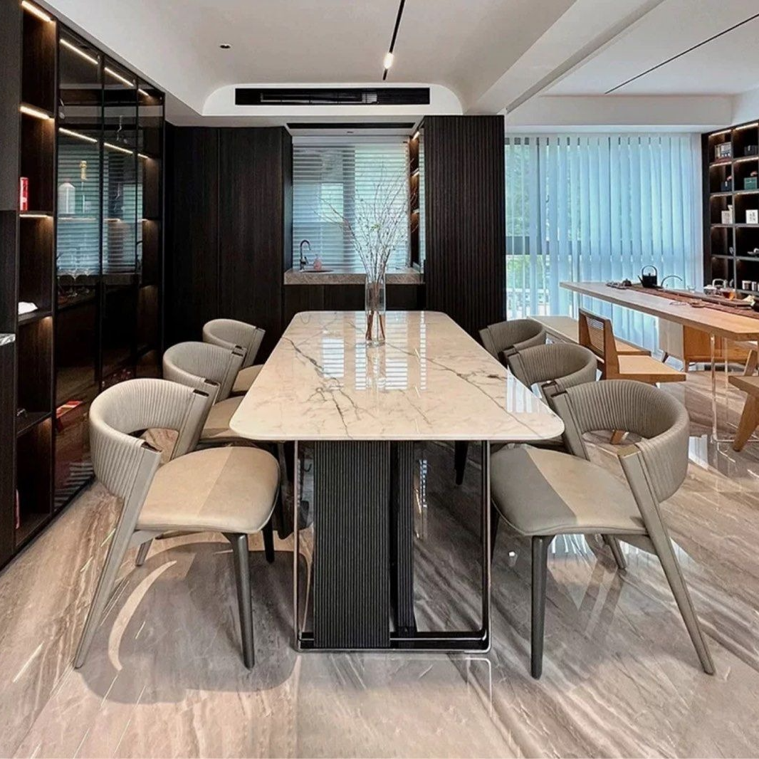 ANGULO Modern Marble Dining Table