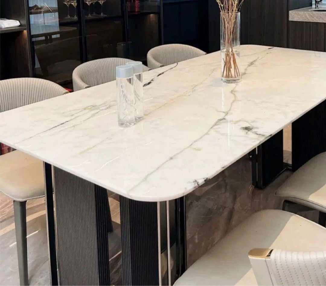 ANGULO Modern Marble Dining Table