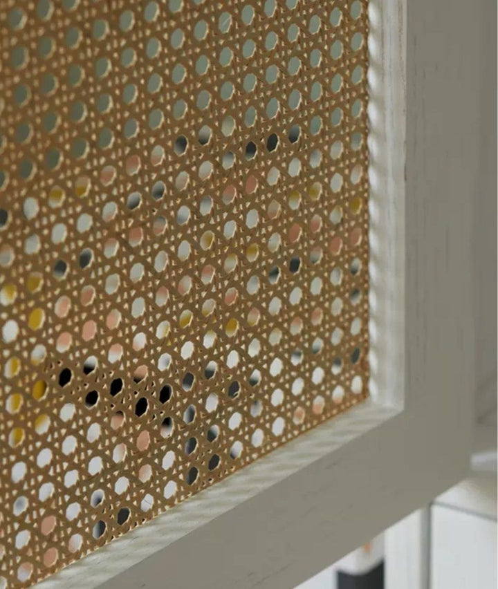 AGRIPPINA Japandi Rattan Chest Of Drawers'