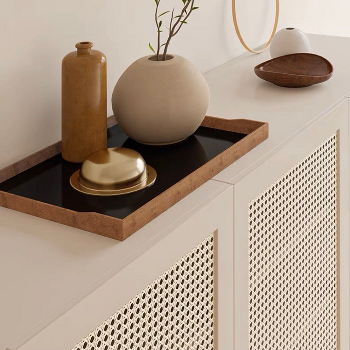 FOKIA Modern Rattan Sideboard