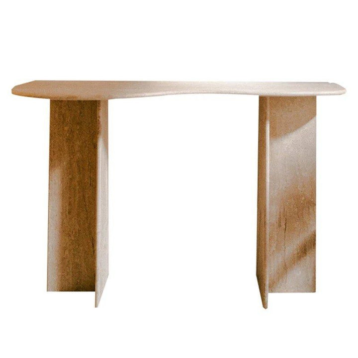 VERENA Modern Travertine Console Table
