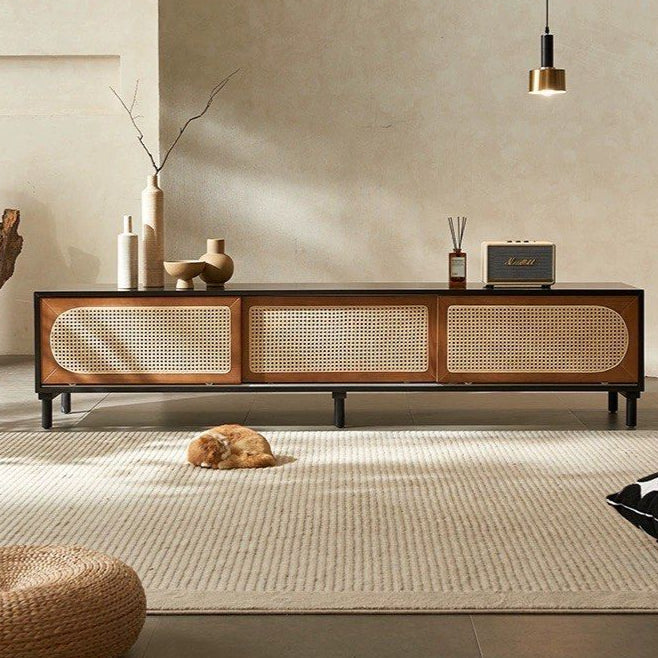 SARISSA Vintage Solid Wood TV Console
