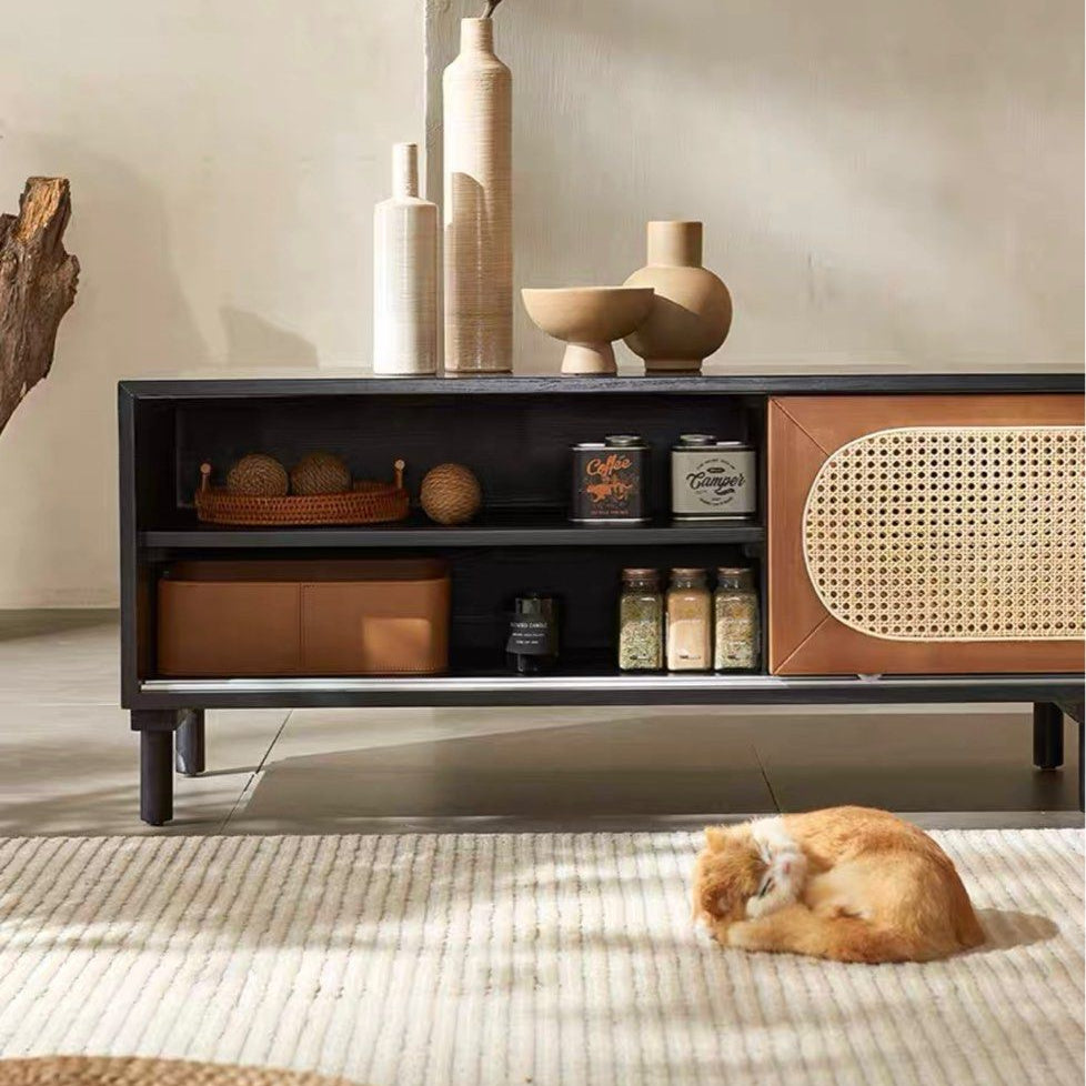 SARISSA Vintage Solid Wood TV Console