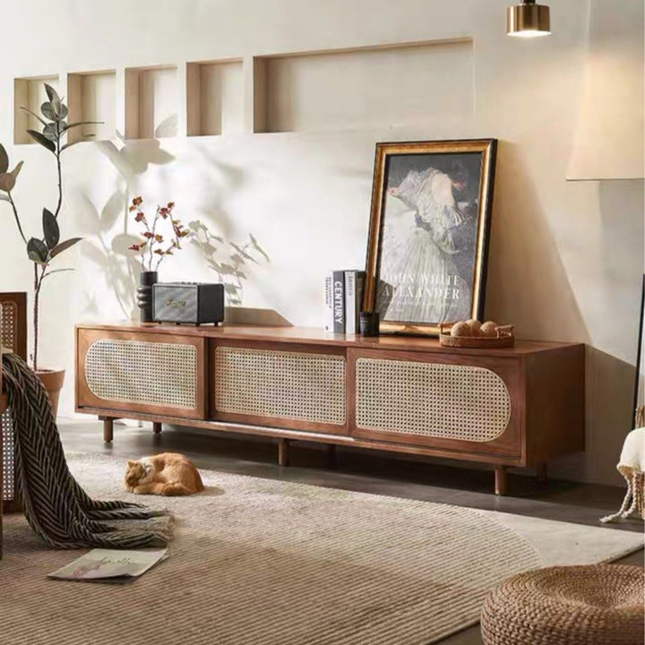 SARISSA Vintage Solid Wood TV Console