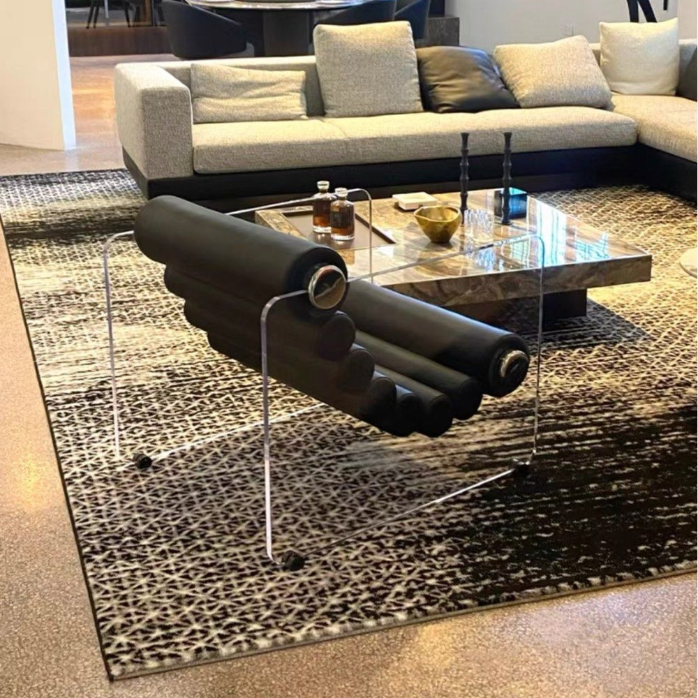 KELSEY Modern Leather Lounge Chair