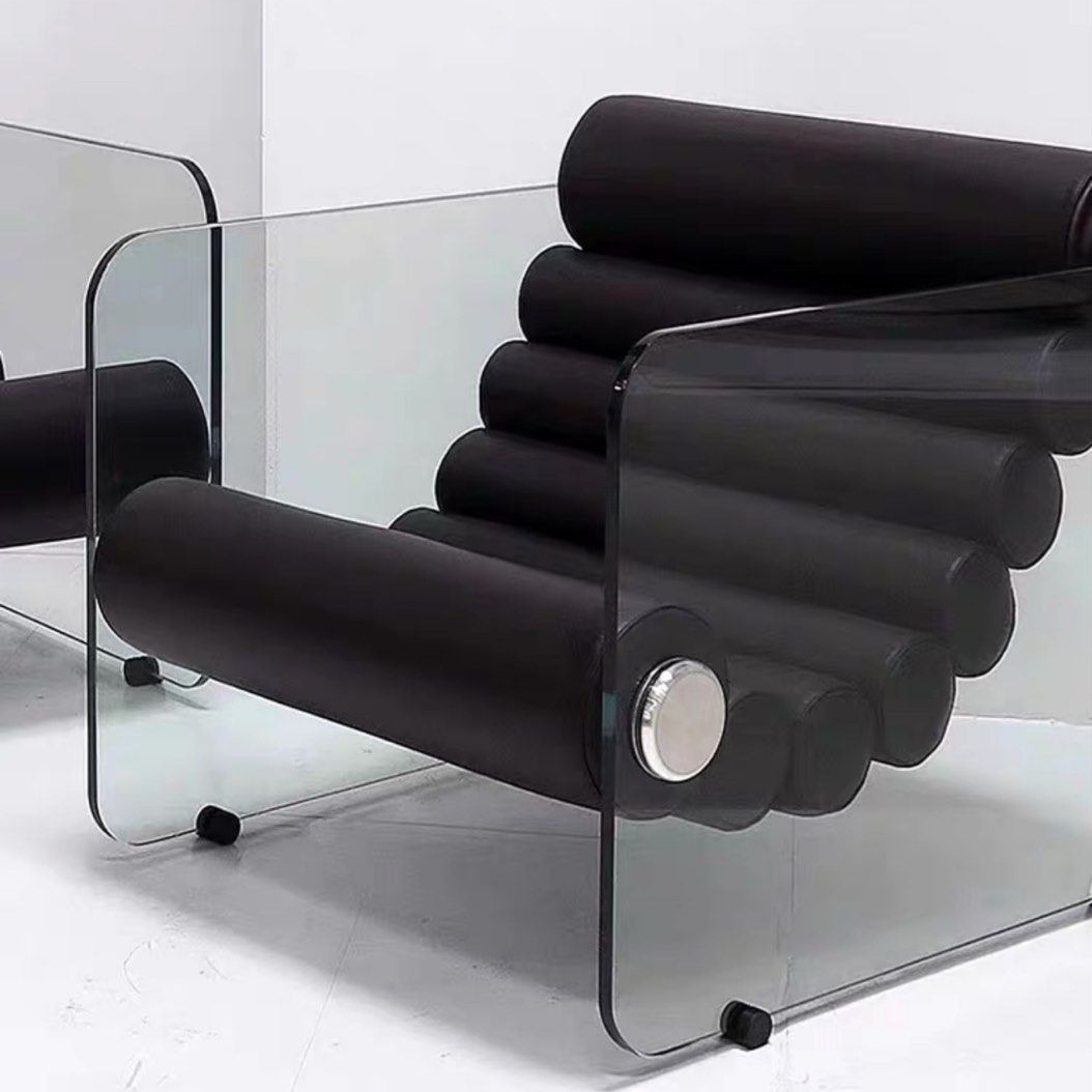 KELSEY Modern Leather Lounge Chair